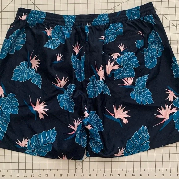 NEW SIZE 3XT Big Man Roundtree & Yorke Shorts Swim Trunks Dk Navy MSRP $70 - Picture 3 of 5